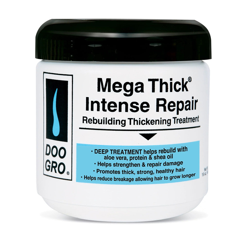 Doo Gro Mega Thick Intense Repair Rebuilding Hair Thickening Treatment, 16 Oz
